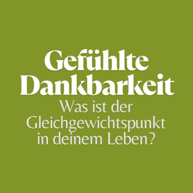 🥕 Gefühlte Dankbarkeit
🥕 Gefüllte Dankbarkeit  Die Dankesfülle bringt Gleichgewicht in dein Leben. Selbst wenn du spürst, das Leben wirft dich gerade aus der Bahn: Dein Danke für die Fülle und Reife in allem, kann dich wieder stabilisieren. Dein Wissen um Rhythmus und Zeitpunkt und um Innehalten und Auseinanderdehnen stärkt dich dabei.
Möge der Herbst voller gefüllter Dankbarkeit sein.  Gefühlte Dankbarkeit.
Gefüllte Dankbarkeit.  🥕Mehr lesen:
https://dasgesundmagazin.de/2025/09/16/gefuehlte-dankbarkeit/  #dasgesundmagazin #birgitmatz #herbsttagundnachtgleiche #herbst #dankbarkeit #gleichgewicht #impuls #gesunderblog #danke